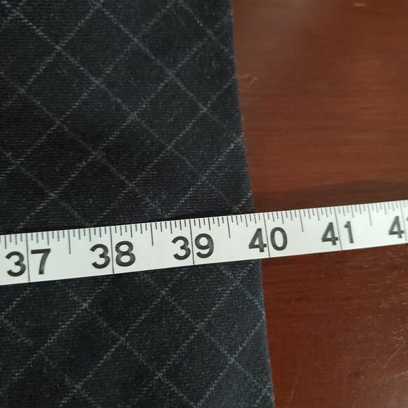 Vtg Lauren Ralph Lauren Wool Diamond Windowpane Sheath Dress Size 8 Academia - Picture 14 of 14